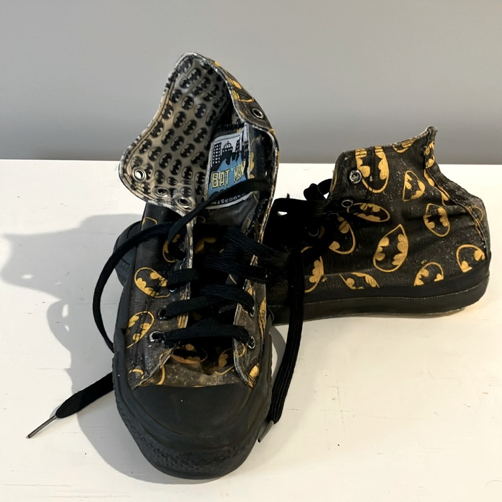 Vintage Converse Chuck Taylor All Star DC Comics Batman SZ 8.
